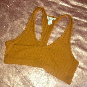 Forever 21 Autumn Crop Bandu Top